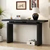 Streamdale Furniture Streamdale Ash Veneer Console Table - Modern & Simple Design
