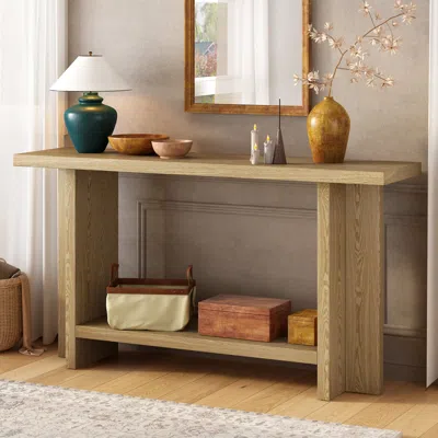 Streamdale Furniture Streamdale Ash Wood Console Table