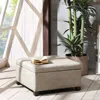Streamdale Furniture Streamdale Aspen Button Tufted Storage Ottoman