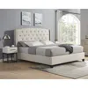 Streamdale Furniture Streamdale Astral Tufted Wingback Bedroom Set