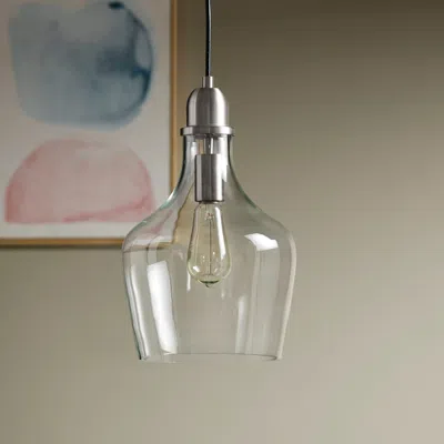 Streamdale Furniture Streamdale Auburn Bell Shaped Glass Pendant