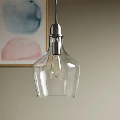 Streamdale Furniture Streamdale Auburn Bell Shaped Glass Pendant