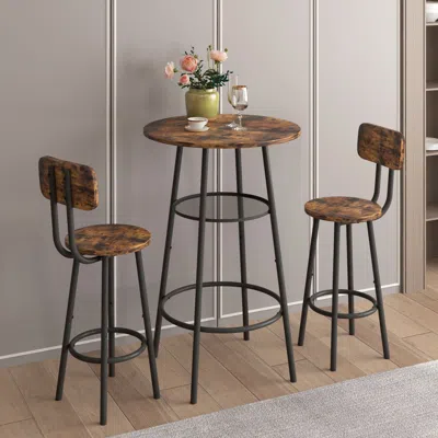 Streamdale Furniture Streamdale Bar Table In Brown