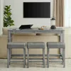 Streamdale Furniture Streamdale Bar Table Set With Outlets & Stools