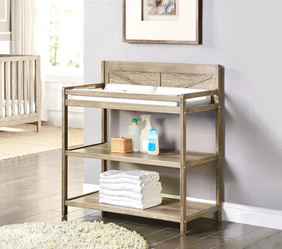 Streamdale Furniture Streamdale Barnside Changing Table Vintage Chestnut In Neutral