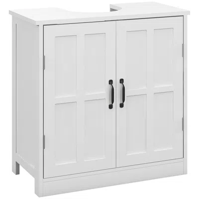 Streamdale Furniture Streamdale Bathroom Sink Cabinet In White