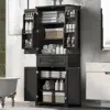 Streamdale Furniture Streamdale Bathroom Storage Cabinet With Doors & Drawer