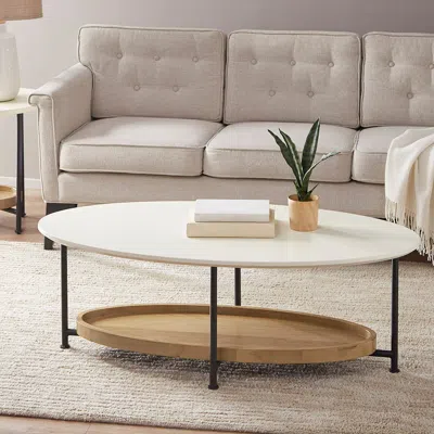 Streamdale Furniture Streamdale Beaumont Coffee Table In White