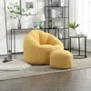 Streamdale Furniture Streamdale Bedding Bean Bag Sofa Chair High Pressure Foam Bean Bag Chair Adult Material With Padded 