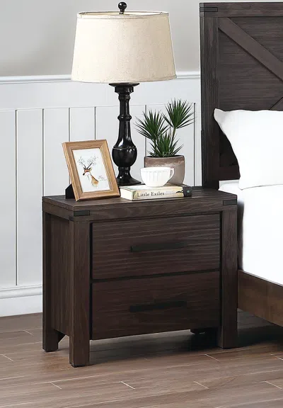 Streamdale Furniture Streamdale Bedroom Furniture Simple Nightstand Drawers Bedside Table Solidwood