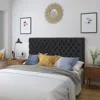 Streamdale Furniture Streamdale Bierman Headboard: Contemporary Style, Plush Upholstery, Easy Assembly