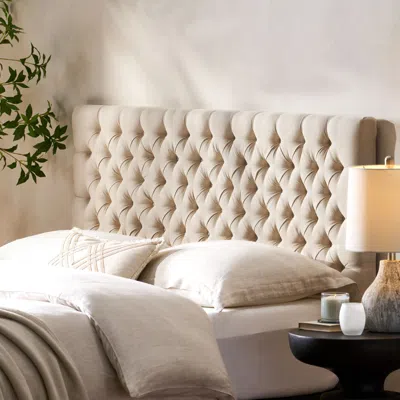 Streamdale Furniture Streamdale Bierman Headboard: Contemporary Style, Plush Upholstery, Easy Assembly