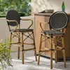 Streamdale Furniture Streamdale Black Barstool