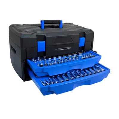Streamdale Furniture Streamdale Black Hand Tool Box With Toolset 266pcs