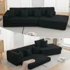 Streamdale Furniture Streamdale Black Lamb Velvet Folding Sleeper Sofa Bed