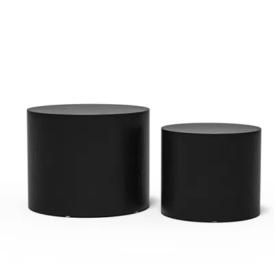 Streamdale Furniture Streamdale Black Oak Veneer Table Set For Any Room