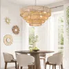 Streamdale Furniture Streamdale Bohemian 4-tier Rattan Chandelier, 19.7