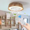 Streamdale Furniture Streamdale Bohemian Style Led Dimmable Ceiling Light With Built-in Fan - Remote Control