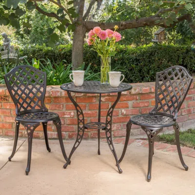 Streamdale Furniture Streamdale Bono Metal Bistro Set