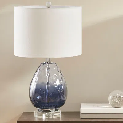Streamdale Furniture Streamdale Borel Ombre Glass Table Lamp