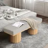 Streamdale Furniture Streamdale Boucle Upholstered Bench With Chunky Legs