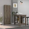 Streamdale Furniture Streamdale Brookvale 8-shelf 2-door 2-piece Kitchen Set
