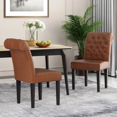 Streamdale Furniture Streamdale Broxton Tuft Dining Rolltop Kd Mp2(set Of 2)
