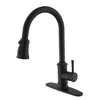Streamdale Furniture Streamdale Brushed Nickel Pull Out Kitchen Faucet With Pull Down Sprayer