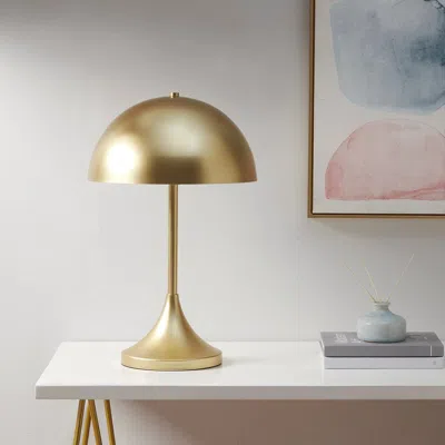 Streamdale Furniture Streamdale Bryson Dome-shaped 2-light Metal Table Lamp