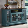 Streamdale Furniture Streamdale Buffet Table Sideboard With 4 Doors
