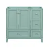 Streamdale Furniture Streamdale [cabinet Only] 36" Bathroom Vanity-green (sink Not Included)