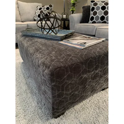 Streamdale Furniture Streamdale Camero Fabric Cocktail Ottoman