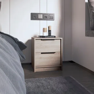Streamdale Furniture Streamdale Cannon 2-drawer Nightstand
