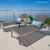 Streamdale Furniture Streamdale Cape Coral Kd Chaise Lounge Gry(mp2)(set Of 2)