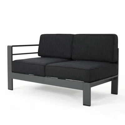 Streamdale Furniture Streamdale Cape Coral Outdoor Aluminum Sectional Sofa Set