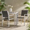 Streamdale Furniture Streamdale Cape Coral Outdoor Wicker Dining Chairs With Aluminum Frames
