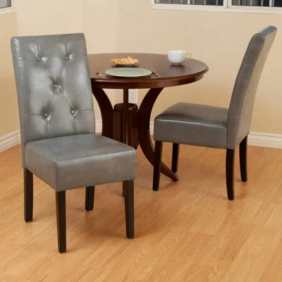 Streamdale Furniture Streamdale Carter 5-tuft Kd Dining Chair(set Of 2)