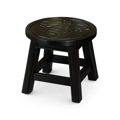 Streamdale Furniture Streamdale Carved Wooden Step Stool