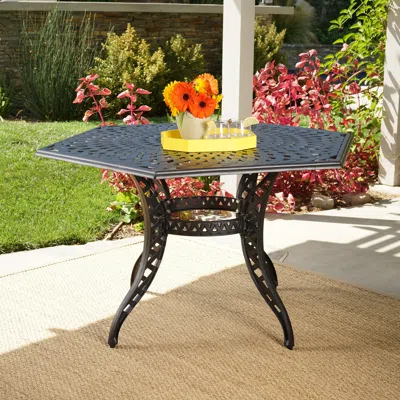 Streamdale Furniture Streamdale Cayman Arch Ii Mesh Hex Table