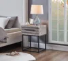 Streamdale Furniture Streamdale Celestial Contemporary Storage End Table