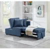 Streamdale Furniture Streamdale Chair Bed 4 In 1 Convertible Recliner Couch Sleeper Sofa Bed W/sturdy Wood Frame For Livi