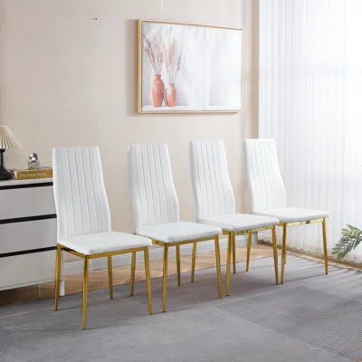 Streamdale Furniture Streamdale Chair Set Of 4 For Home Or Office Use