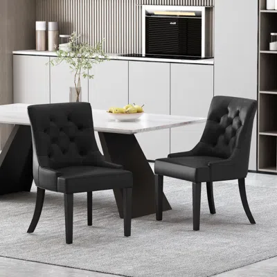 Streamdale Furniture Streamdale Cheney Dining Chair - Kd Mp2(set Of 2)