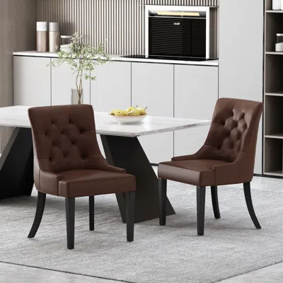Streamdale Furniture Streamdale Cheney Dining Chair - Kd Mp2(set Of 2)