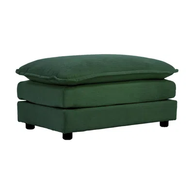 Streamdale Furniture Streamdale Chenille Fabric Ottomans Footrest To Combine With 2 Seater Sofa