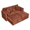 Streamdale Furniture Streamdale Chenille Fleece Sofa - 500lb Capacity, Easy Assembly