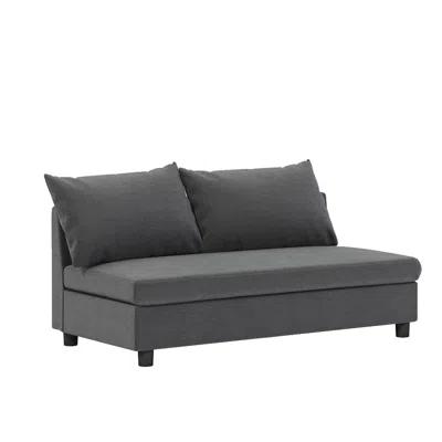 Streamdale Furniture Streamdale Chenille Loveseat For Sectional