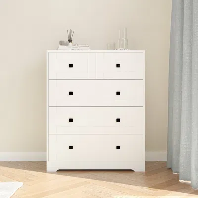 Streamdale Furniture Streamdale Chest Of Drawer With 5 Drawers Farm Door