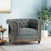 Streamdale Furniture Streamdale Chesterfield Club Chair: Sophistication And Comfort For Your Living Room