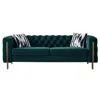 Streamdale Furniture Streamdale Chesterfield Modern Tufted Velvet Living Room Sofa